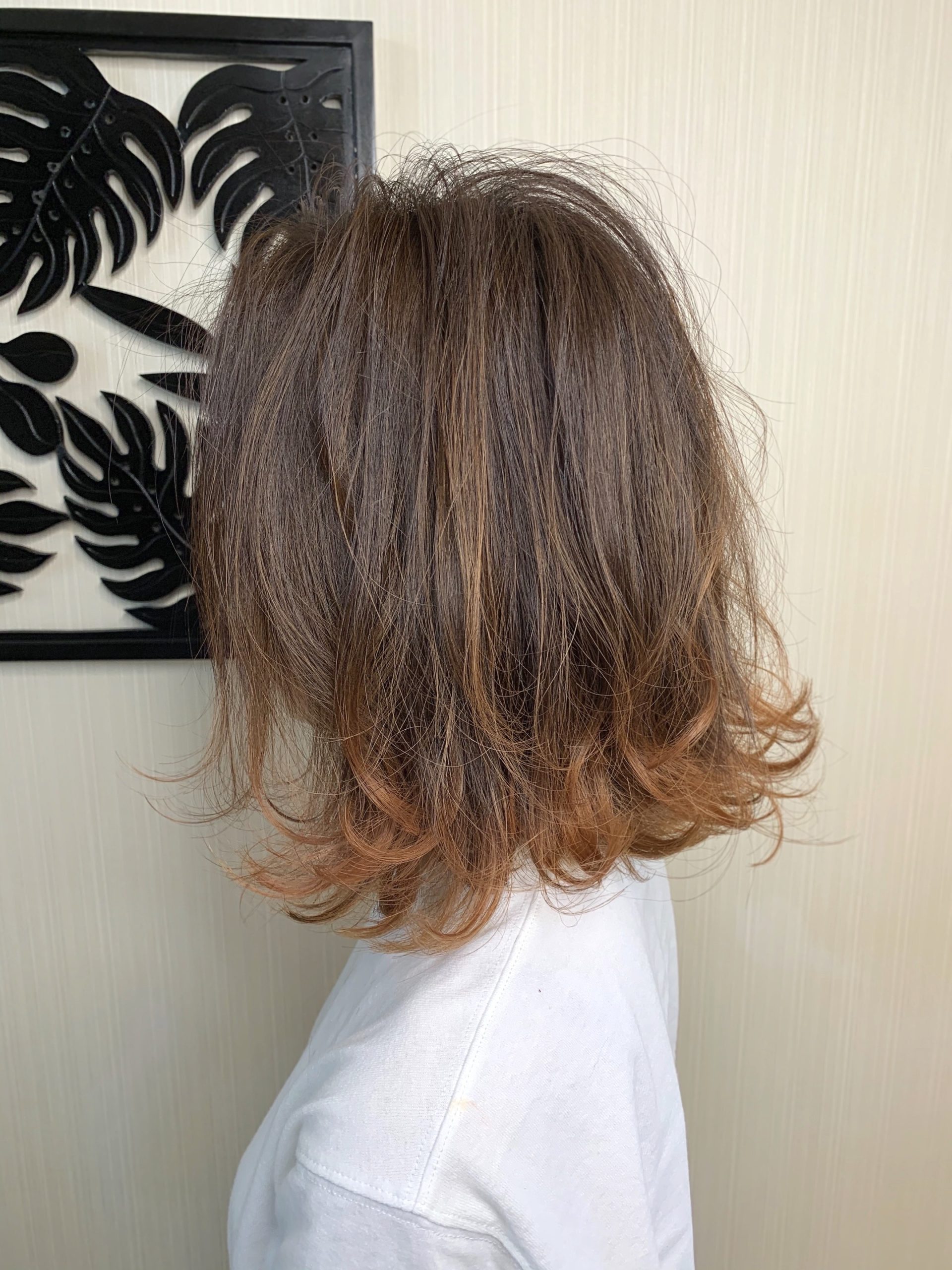 裾カラー ボブ 福岡県宗像市の美容室 美髪クリニック Sala Kyogoku Tokyo
